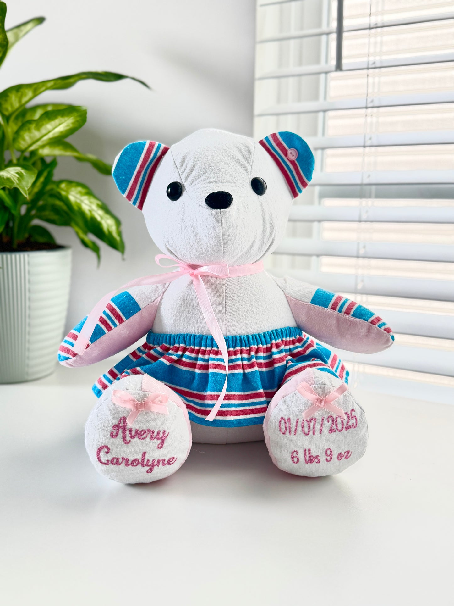 Weighted Memory Bear Hospital Blanket
