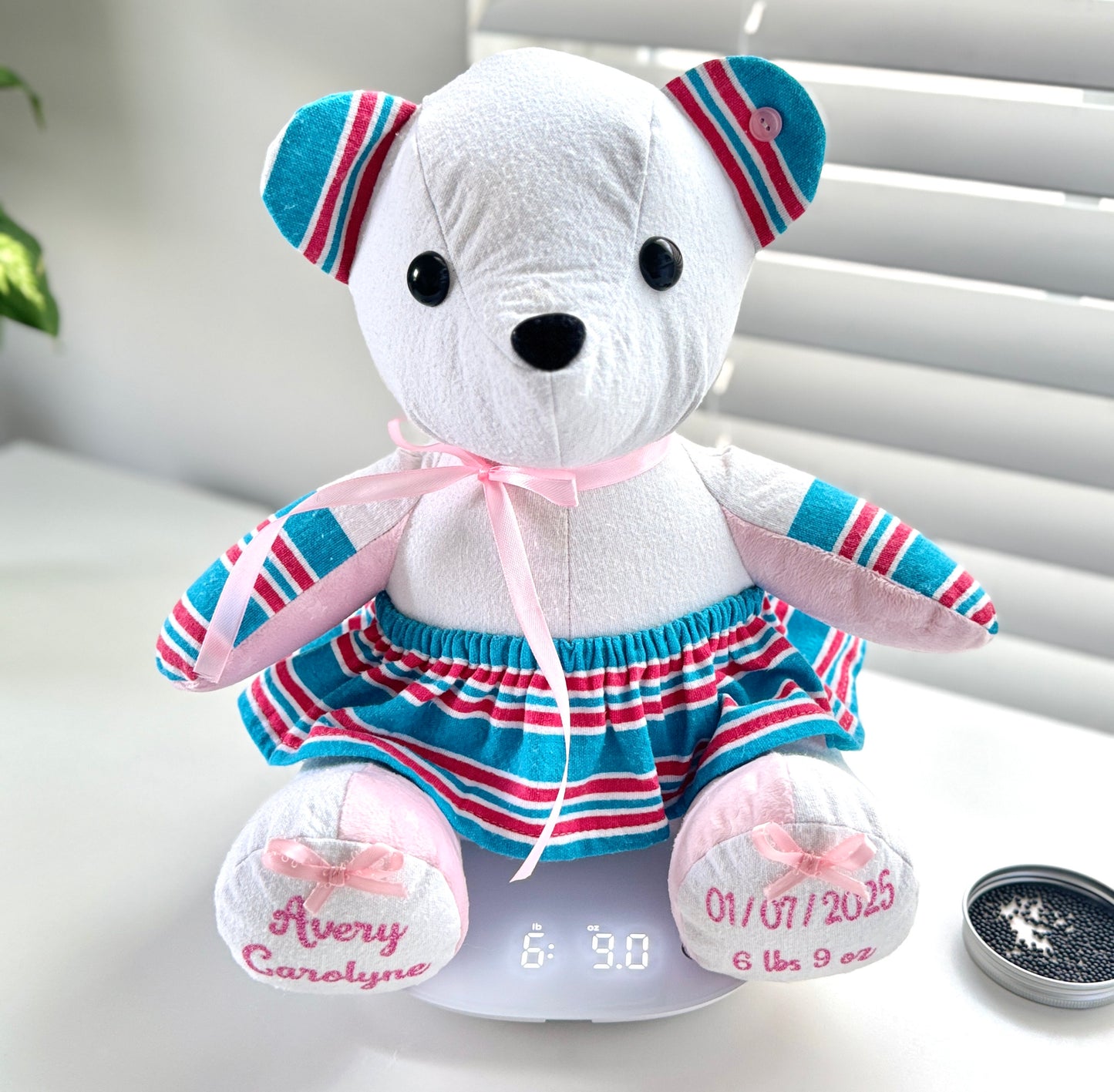 Weighted Memory Bear Hospital Blanket