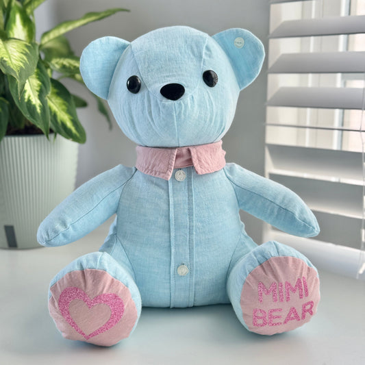 Memory Teddy Bear – Handmade Keepsake