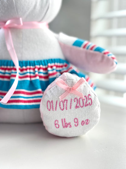 Weighted Memory Bear Hospital Blanket