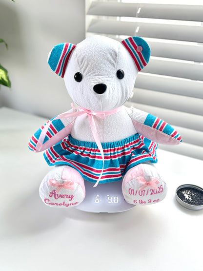 Weighted Memory Bear Hospital Blanket