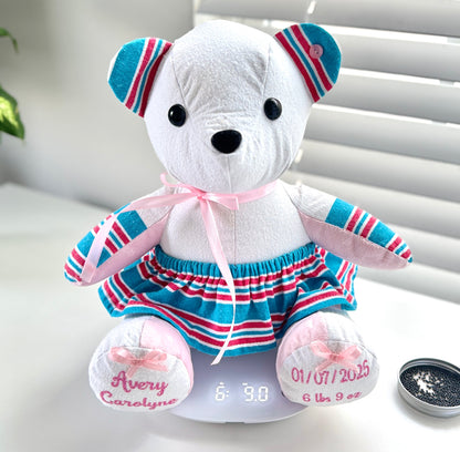 Weighted Memory Bear Hospital Blanket