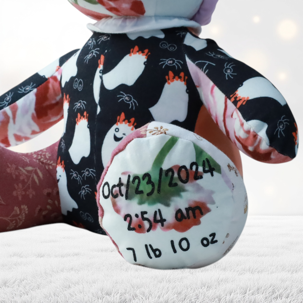 Baby Customized Memory Teddy Bear