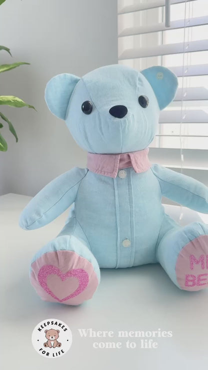 Memory Teddy Bear – Handmade Keepsake