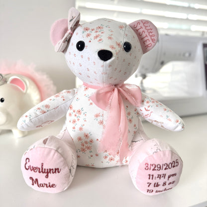 Baby Girl Teddy